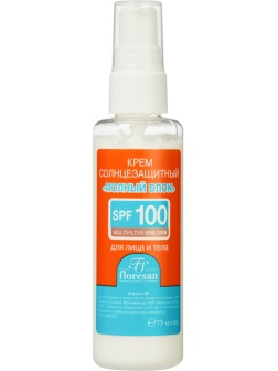 Крем солнцезащитный полный блок SPF 100 Beauty Sun
