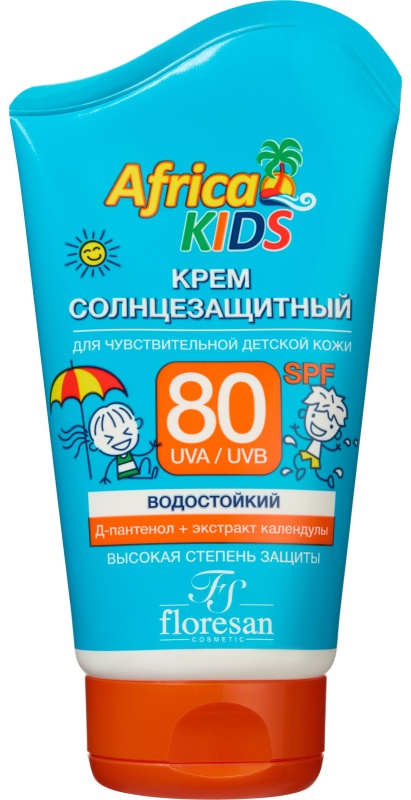 Крем солнцезащитный для детей SPF 80 Africa Kids  