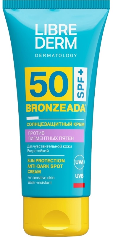 Крем солнцезащитный LIBREDERM BRONZEADA против пигментных пятен SPF50 50 мл