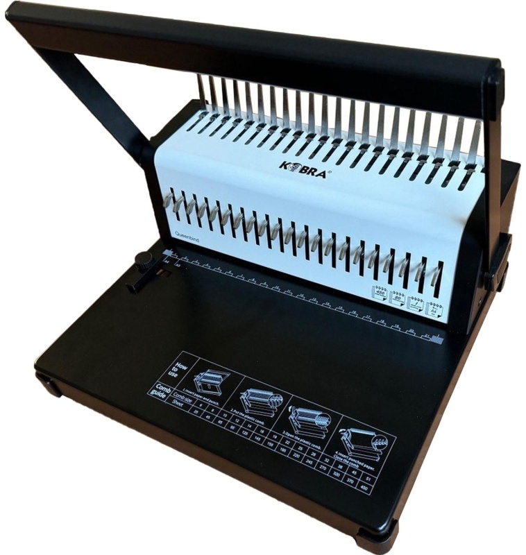 Брошюровщик Kobra Queenbind 500НD A4, 14/500 лист, пл.пруж