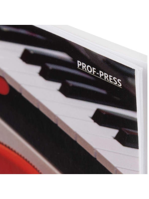 Тетрадь для нот А5 24л.,  альбомная ИНСТРУМЕНТЫ НА РЕПЕТИЦИИ, 24-1027