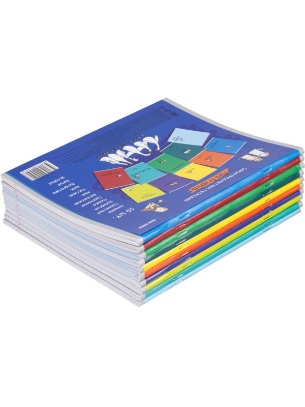 Тетрадь предметная 48л. 'MINI FRIENDS', набор 10 шт., 48-2519