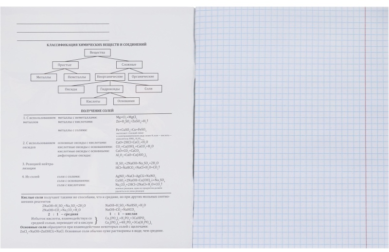 Тетрадь предметная 48л. 'ПРО ХВОСТ', набор 10 шт.,48-2736