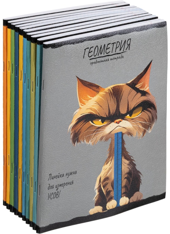 Тетрадь предметная 48л. 'ПРО ХВОСТ', набор 10 шт.,48-2736