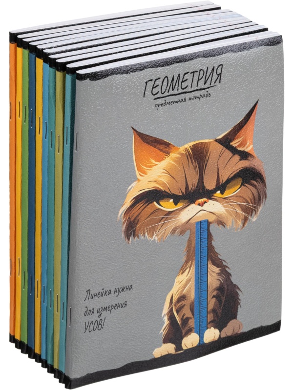 Тетрадь предметная 48л. 'ПРО ХВОСТ', набор 10 шт.,48-2736