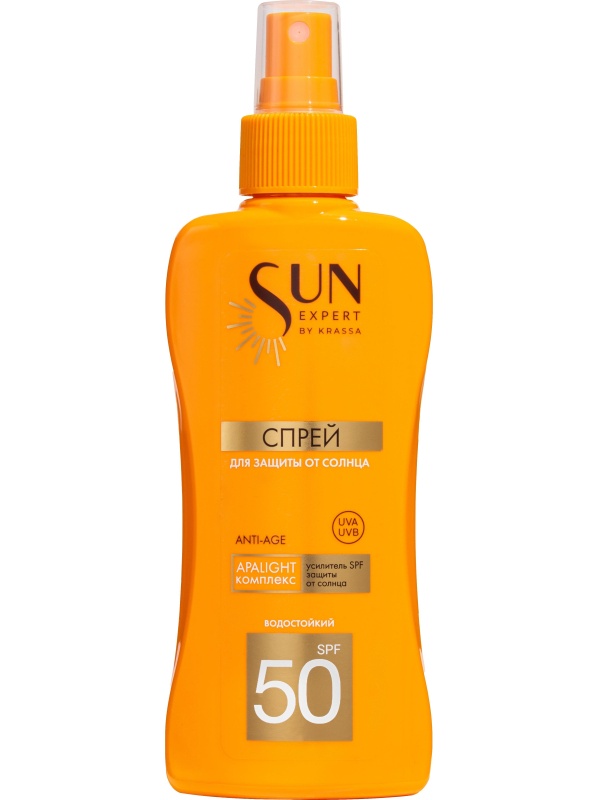 Спрей для защиты от солнца SPF50 180млApalightкомп(Hydroxyapatite)б/диоктит