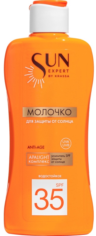 Молочко для защиты от солнцаSPF35 180млApalightком(Hydroxyapatite)б/диоктит