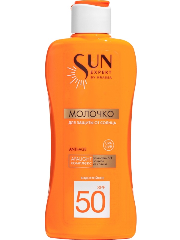 Молочко для защиты от солнца SPF50 180млApalightкомHydroxyapatiteб/диоктит