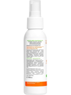 Спрей Пантенол 9% п/з д/в/семьи успокаивающий б/к 100 мл