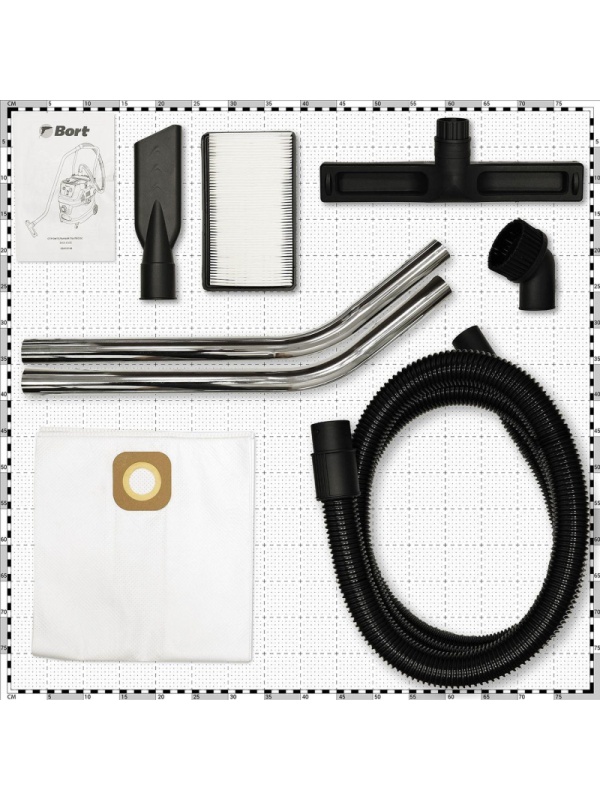 Пылесос для сухой и влажной уборки Bort BAX-600E (93418149)