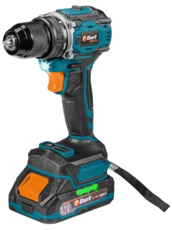 Дрель-шуруповерт аккумуляторная Bort BAB-21S (2x2Ач+ЗУ) (93414912)