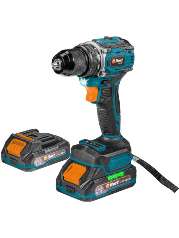 Дрель-шуруповерт аккумуляторная Bort BAB-21S (2x2Ач+ЗУ) (93414912)