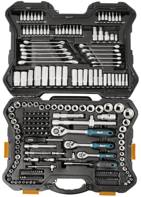 Набор инструмента ручного BORT BTK-215 (93418446)