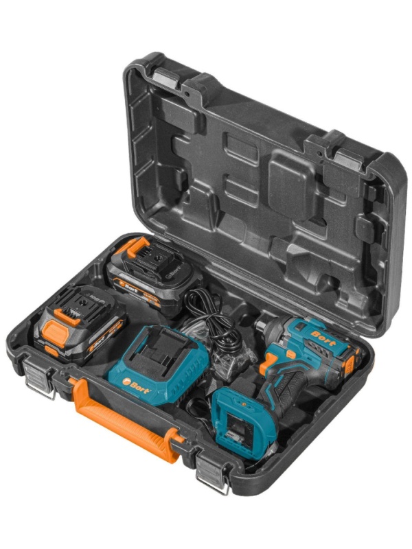 Гайковерт аккумуляторный Bort BSR-21U (2x4Ач+ЗУ) (93418477)