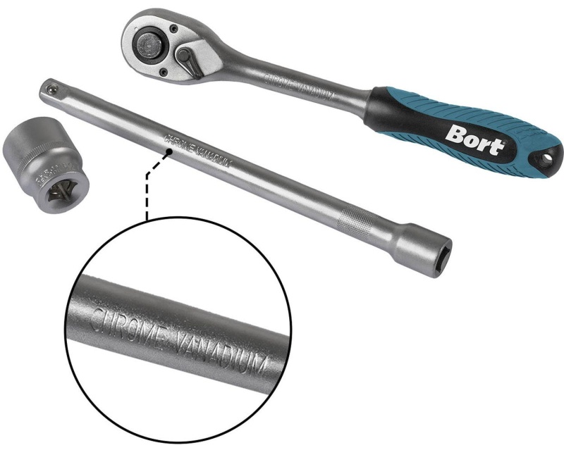 Набор инструмента ручного BORT BTK-33 (93418514)