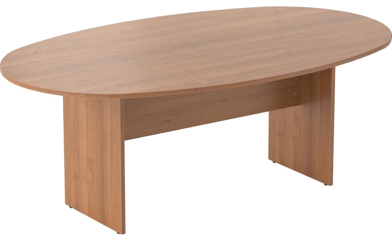 Стол Easy One 22-22 для переговоров орех new 2000 скругл