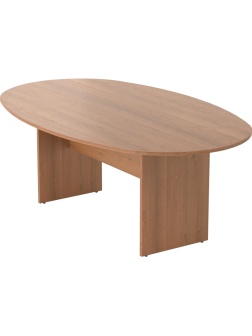Стол Easy One 22-22 для переговоров орех new 2000 скругл