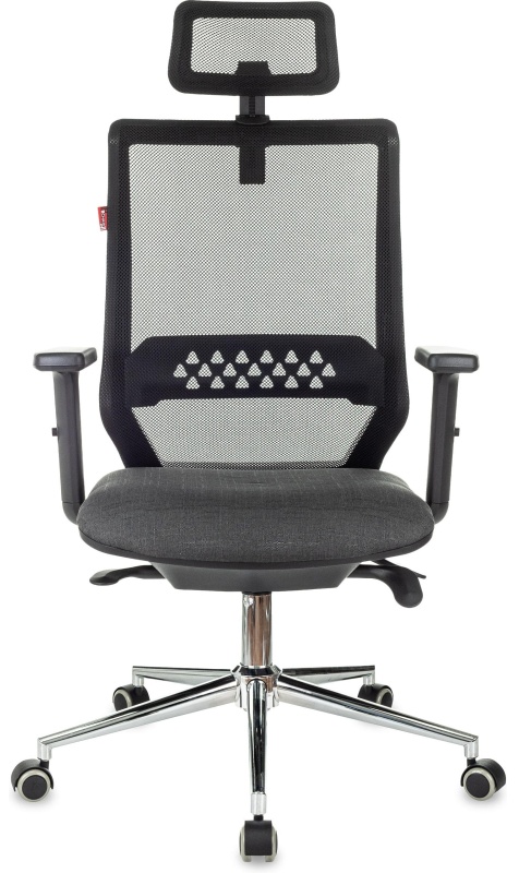 Кресло VB_EChair 663 TC-H/SL черный TW-01 38-418 сетка/ткань