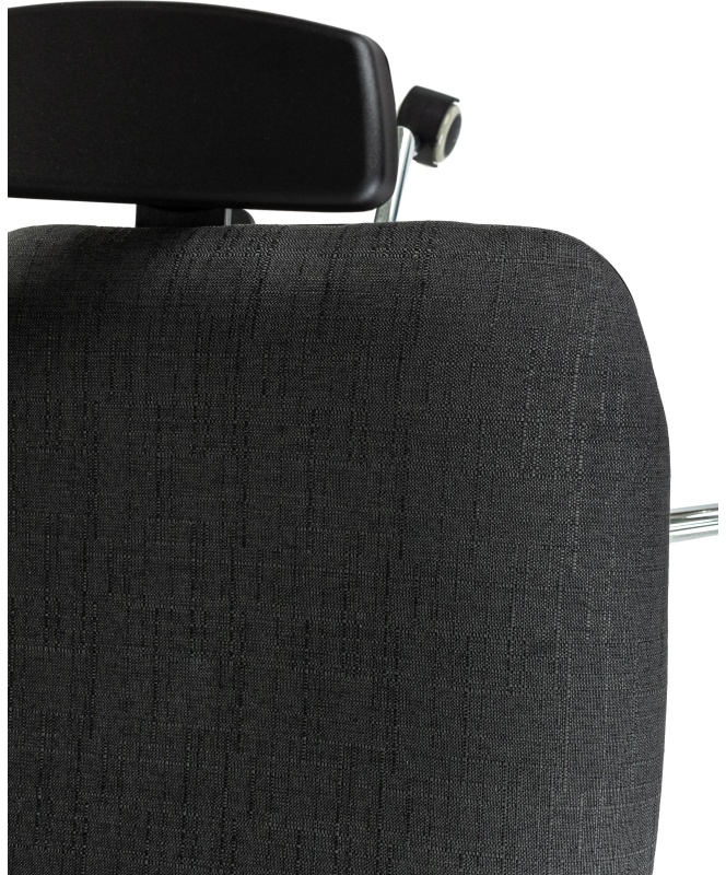 Кресло VB_EChair 663 TC-H/SL черный TW-01 38-418 сетка/ткань