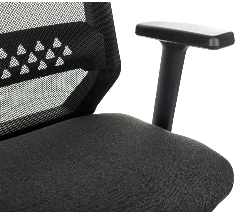 Кресло VB_EChair 663 TC-H/SL черный TW-01 38-418 сетка/ткань