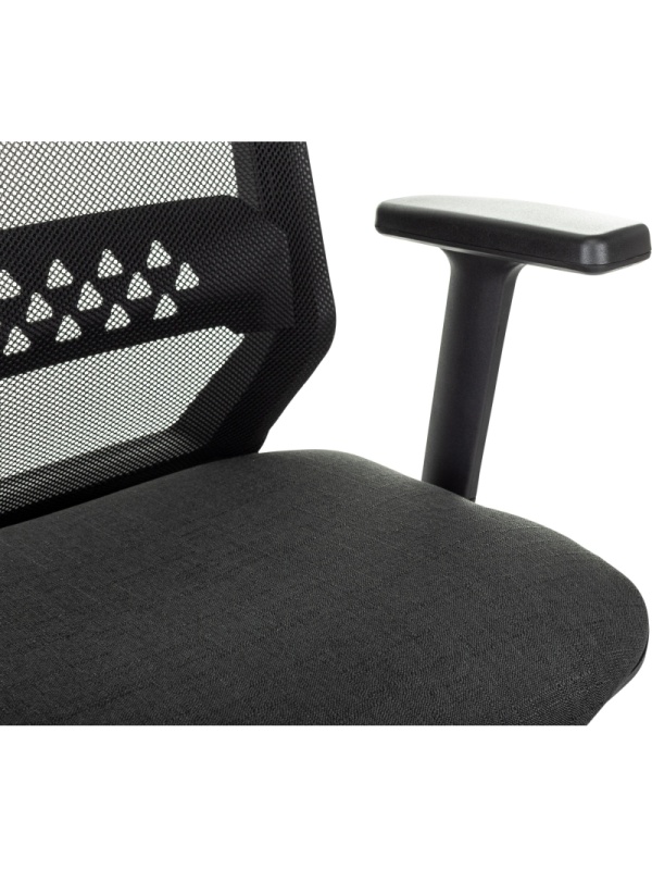 Кресло VB_EChair 663 TC-H/SL черный TW-01 38-418 сетка/ткань