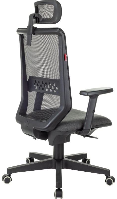Кресло VB_EChair 663 TC-H черный TW-01 38-418 сетка/ткань