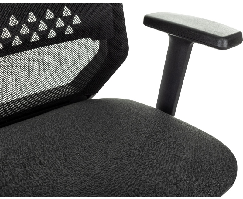 Кресло VB_EChair 663 TC-H черный TW-01 38-418 сетка/ткань