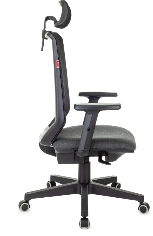 Кресло VB_EChair 663 TC-H черный TW-01 38-418 сетка/ткань