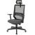 Кресло VB_EChair 663 TC-H черный TW-01 38-418 сетка/ткань