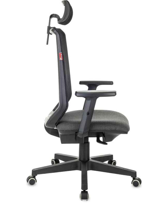 Кресло VB_EChair 663 TC-H черный TW-01 38-418 сетка/ткань