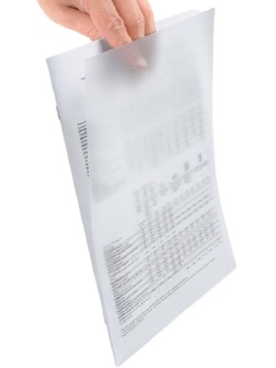 Карман-протектор PP A6 пластиковый антибликовый, 10шт/уп