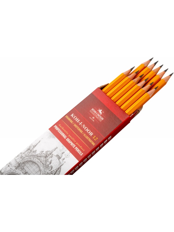 Карандаш чернографитный 1500, 6H 150006H01170