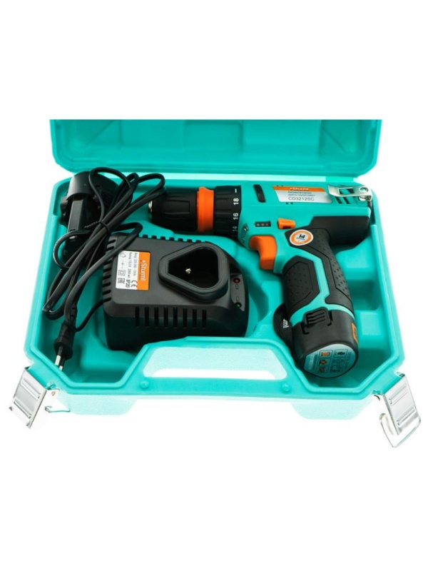 Дрель-шуруповерт аккумуляторная Sturm! 12В, 2х2Ач,съемный патрон (CD3212SC)