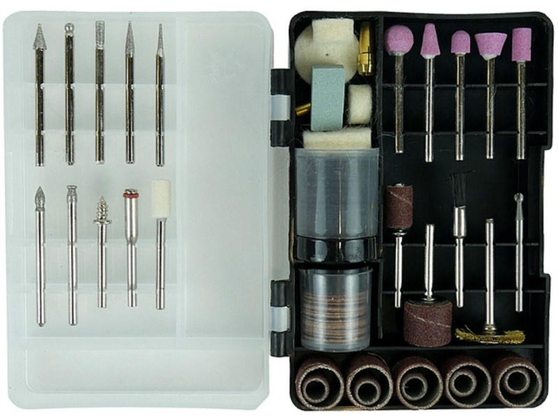 Гравер сетевой Sturm! гибкий вал, подсветка, 120 предметов (GM2317FL)