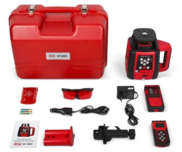 Нивелир ротационный RGK SP 800 (4610011870521)