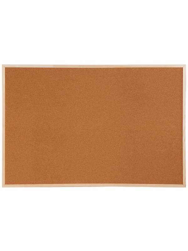 УЦЕНКА - Доска пробковая OfficeSpace, 100*150см, деревянная рамка