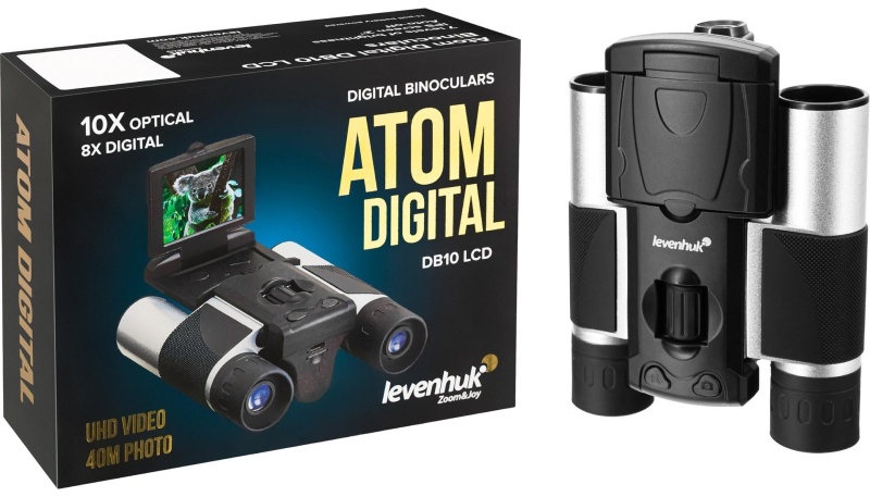 Бинокль цифровой Levenhuk Atom Digital DB10 LCD