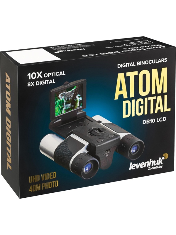 Бинокль цифровой Levenhuk Atom Digital DB10 LCD