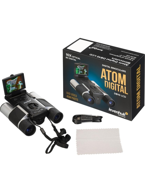 Бинокль цифровой Levenhuk Atom Digital DB10 LCD