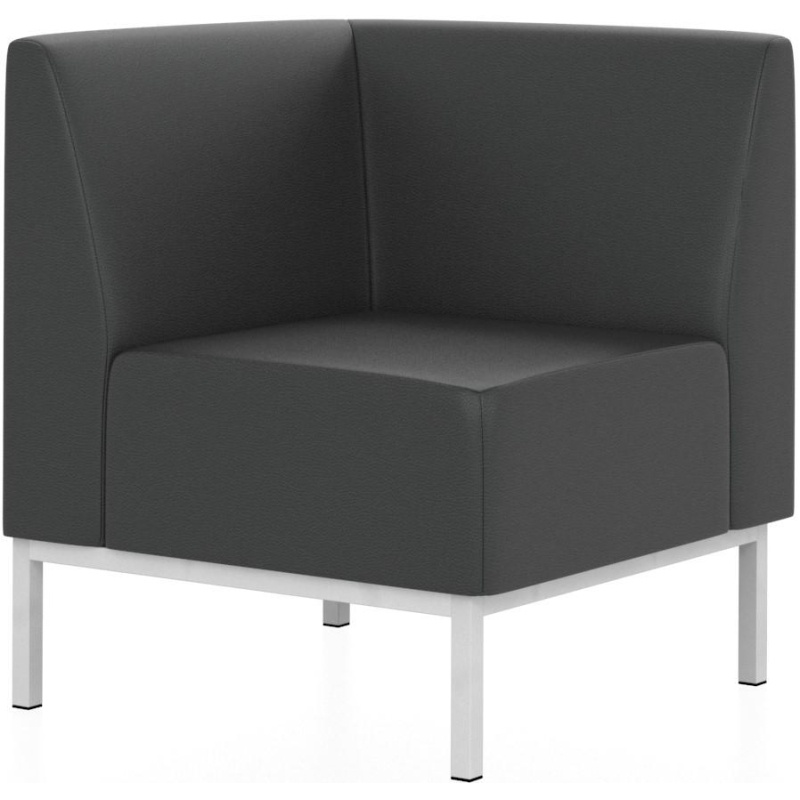 Модуль угловой EF_Компакт вн.90 гр.к/з черн/карк.сер (eurol.9100/RAL9006)