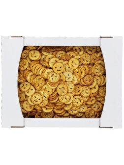 Чипсы Семейка ОЗБИ хлебные с морской солью, 3 кг/уп