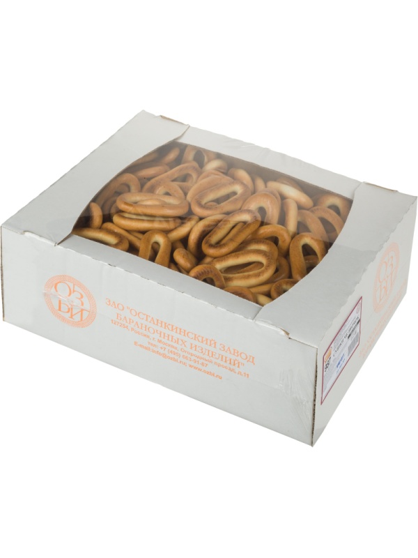 Сушки Семейка ОЗБИ Челночок, 3 кг/уп