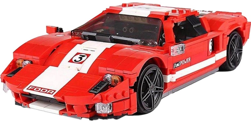 Конструктор Mould King 10001, спортивная машина GT, 928 деталей