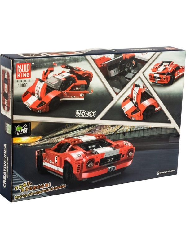 Конструктор Mould King 10001, спортивная машина GT, 928 деталей