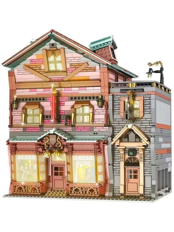 Конструктор Mould King 16039, магазин волшебных метел, 3033 деталей