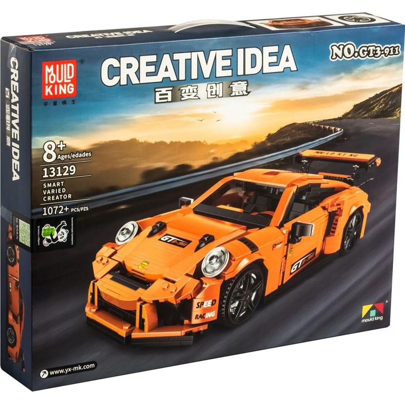 Конструктор Mould King 13129, спортивная машина, 1072+PCS/PZS