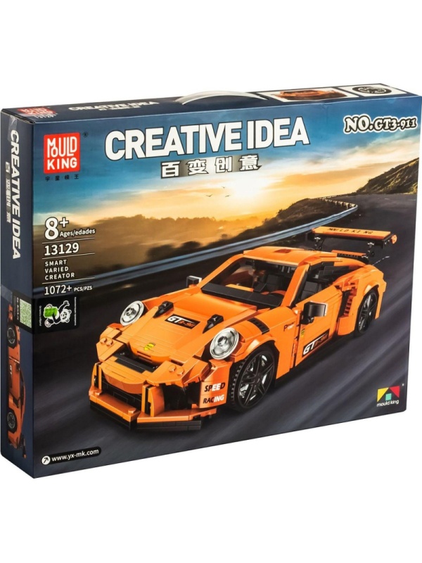 Конструктор Mould King 13129, спортивная машина, 1072+PCS/PZS