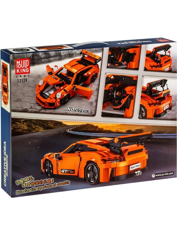 Конструктор Mould King 13129, спортивная машина, 1072+PCS/PZS