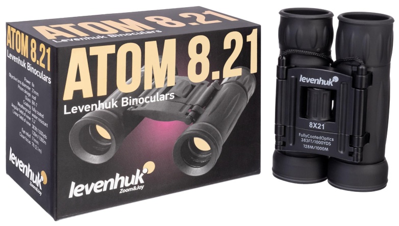 Бинокль Levenhuk Atom 8x21, 67675