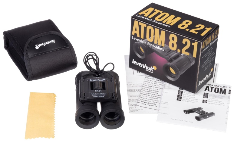 Бинокль Levenhuk Atom 8x21, 67675